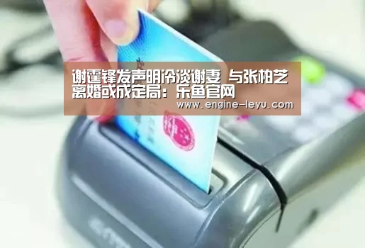 谢霆锋发声明冷淡谢妻 与张柏芝离婚或成定局:乐鱼官网(图2) 乐鱼网址